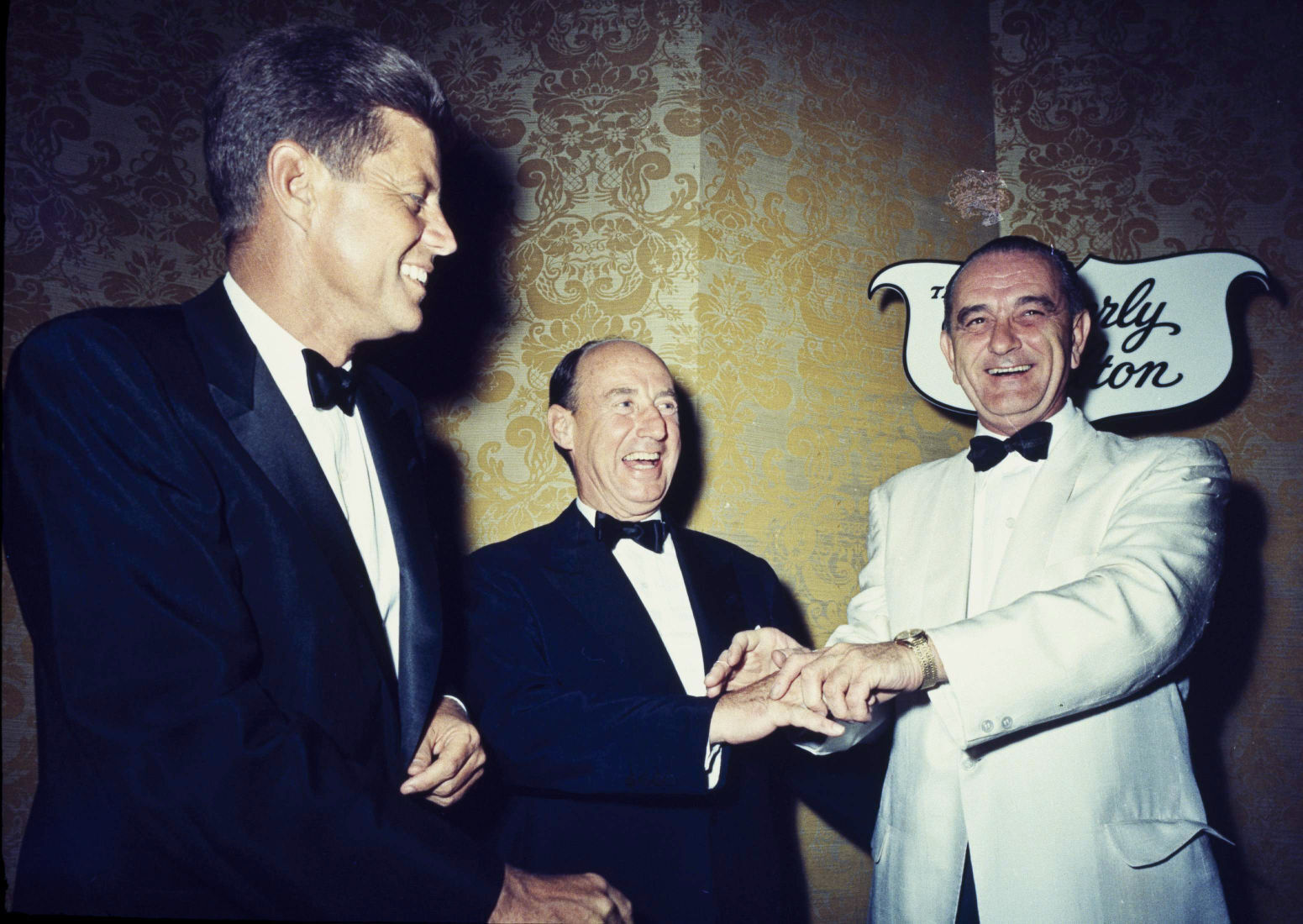 JFK, Adlai Stevenson, Lyndon B. Johnson 1960